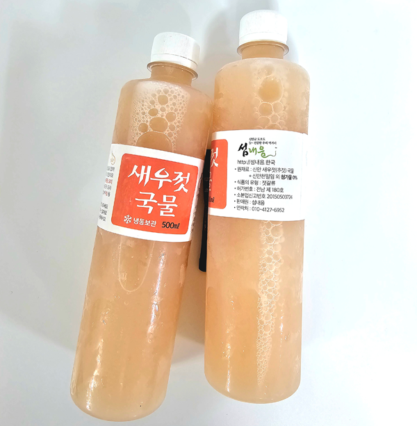 새우젓 국물 500mL 상세 사진 1