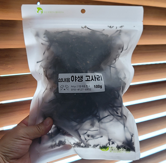 2026 야생 건고사리 100g 상세 사진 1